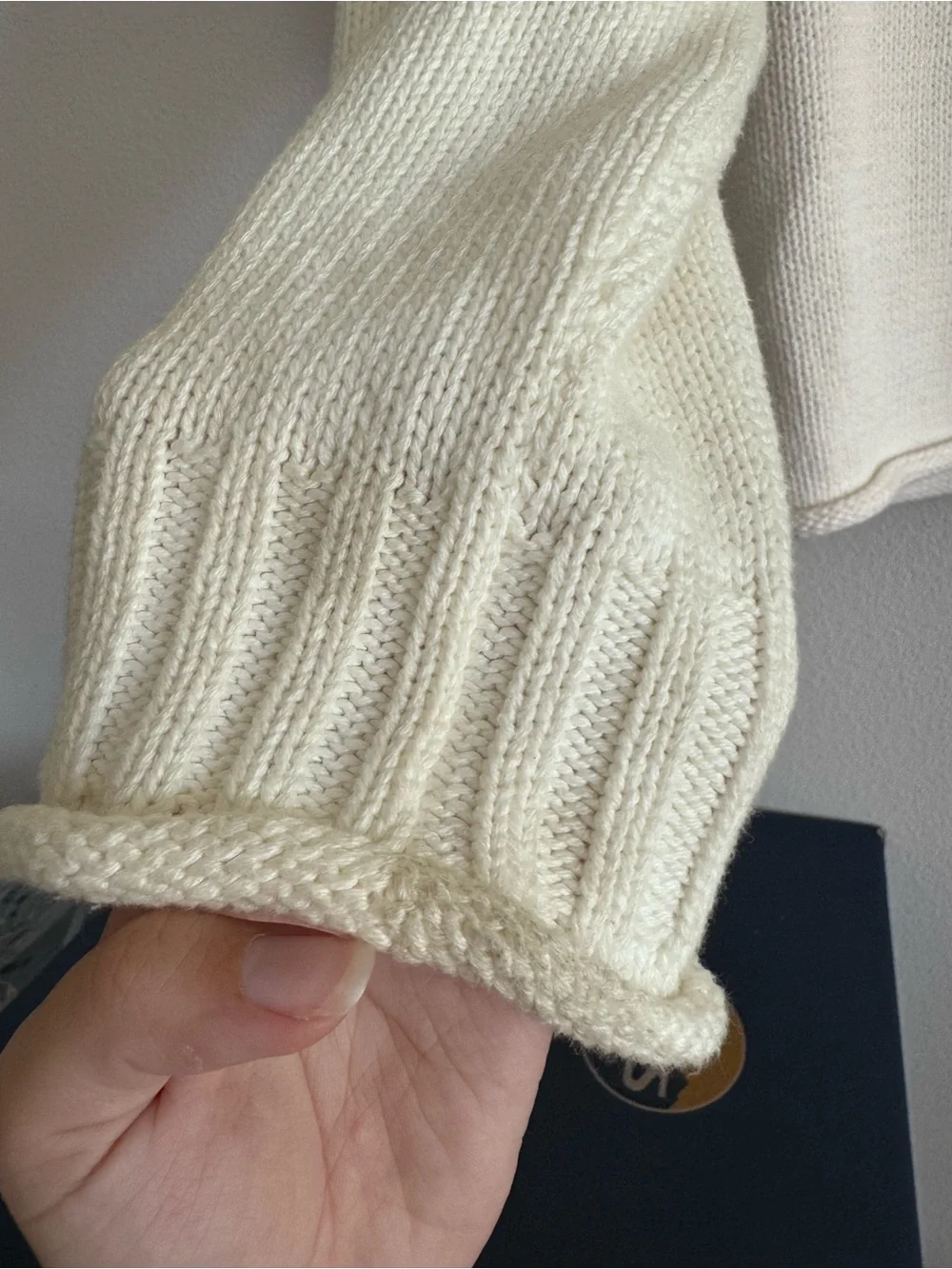 NWT J Crew 2025 Rollneck Sweater In Ivory Size XS